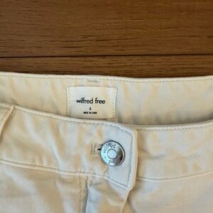 Wilfred Cream Ankle Pants